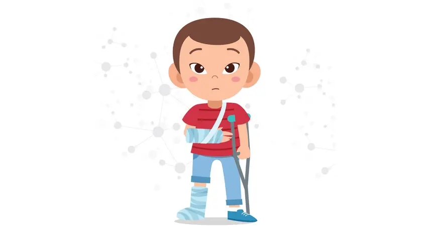 What happens when bones break